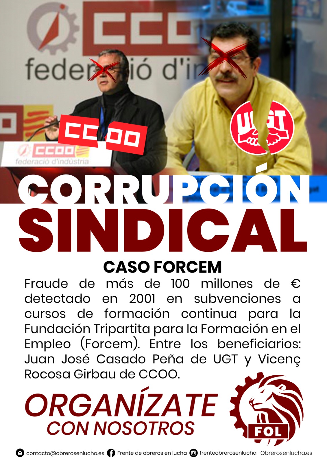 CORRUPCIÓN SINDICAL – CASO FORCEM