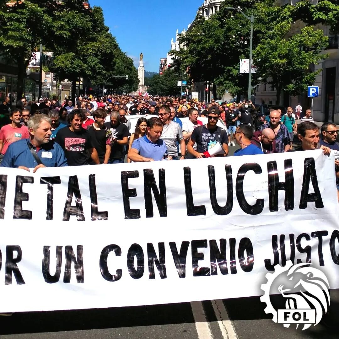 LA LUCHA DEL METAL EN BIZKAIA - Frente de Obreros en Lucha