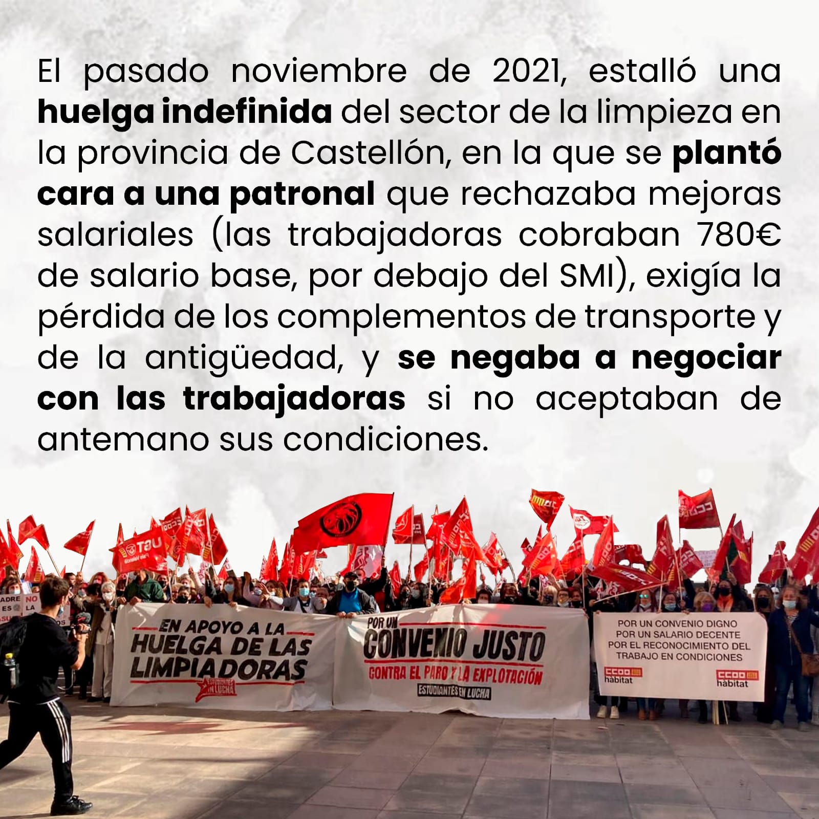 Huelga Limpieza Castellón