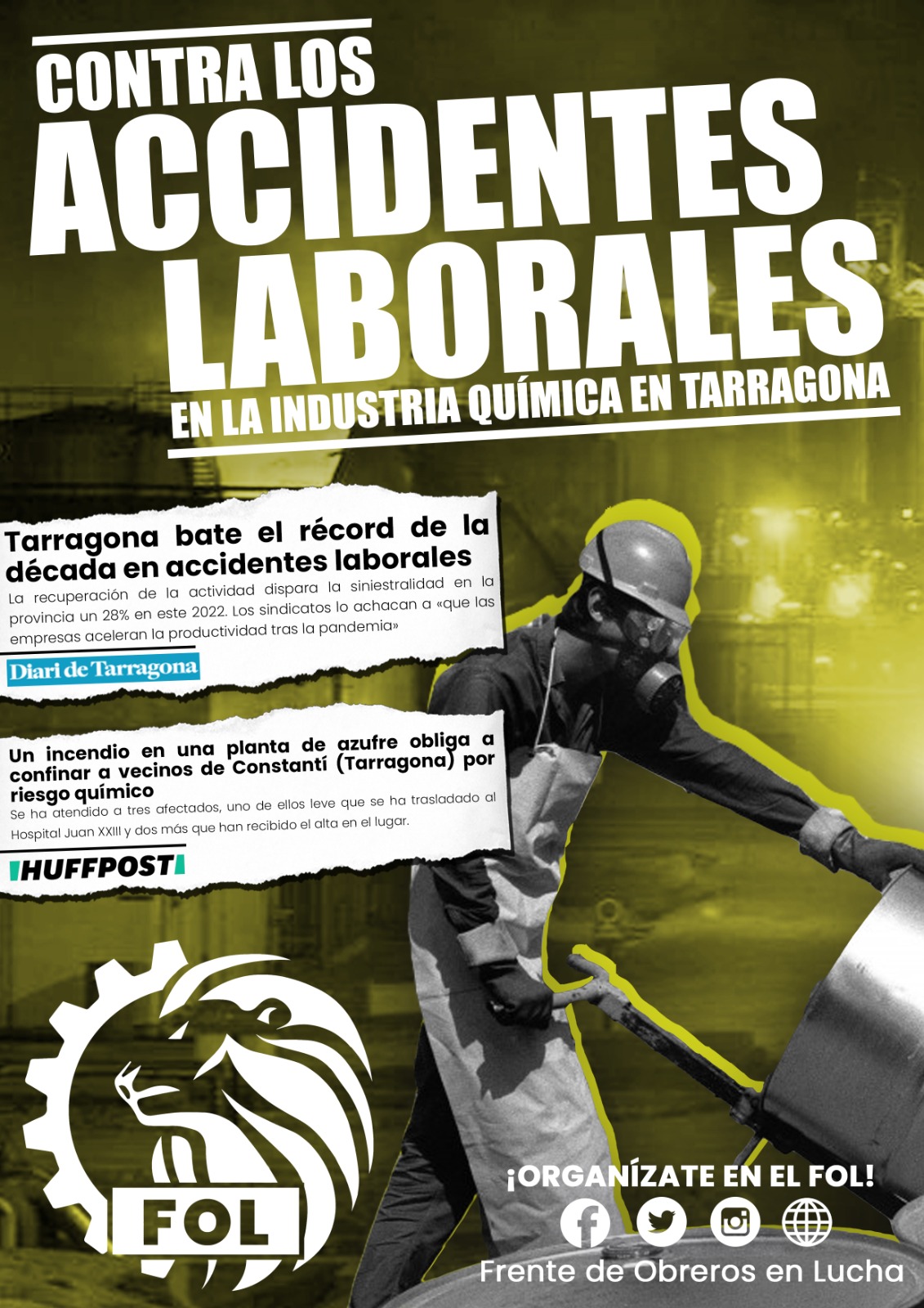 Contra Los Accidentes Laborales En La Industria Química De Tarragona