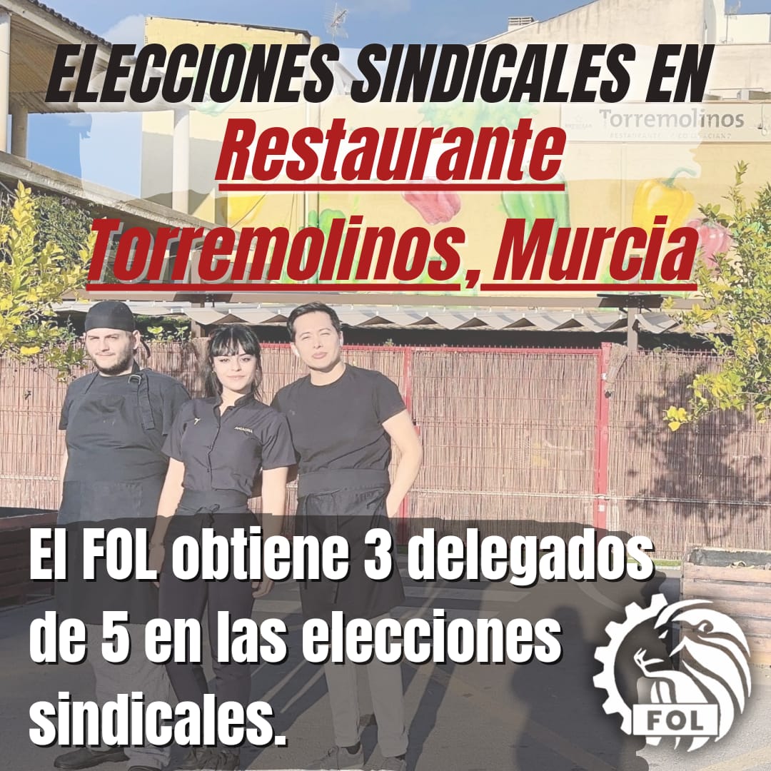 Elecciones Sindicales En Restaurante Torremolinos, Murcia