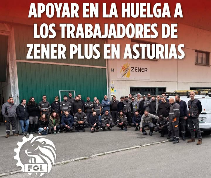 HUELGA EN ZENER PLUS SL.